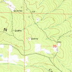 United States Geological Survey Delaware, AR (1962, 24000-Scale) digital map