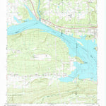 United States Geological Survey Delaware, AR (1993, 24000-Scale) digital map