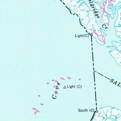 United States Geological Survey Delaware City, DE-NJ (1948, 24000-Scale) digital map