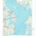 United States Geological Survey Delaware City, DE-NJ (1999, 24000-Scale) digital map