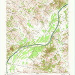 United States Geological Survey Delaware, KY (1953, 24000-Scale) digital map