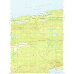 United States Geological Survey Delaware, MI (1948, 24000-Scale) digital map