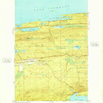 United States Geological Survey Delaware, MI (1949, 24000-Scale) digital map