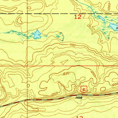United States Geological Survey Delaware, MI (1949, 24000-Scale) digital map