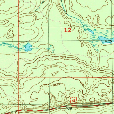 United States Geological Survey Delaware, MI (1997, 24000-Scale) digital map