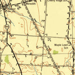 United States Geological Survey Delaware, OH (1944, 62500-Scale) digital map