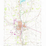 United States Geological Survey Delaware, OH (1960, 24000-Scale) digital map
