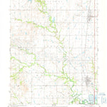 United States Geological Survey Delaware, OK (1972, 24000-Scale) digital map
