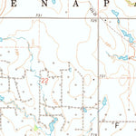 United States Geological Survey Delaware, OK (1972, 24000-Scale) digital map