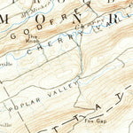United States Geological Survey Delaware Water Gap, PA-NJ (1891, 62500-Scale) digital map