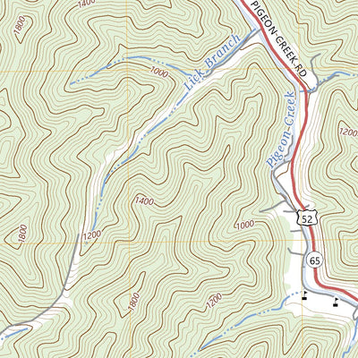 United States Geological Survey Delbarton, WV (2023, 24000-Scale) digital map