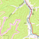 United States Geological Survey Delbarton, WV-KY (1963, 24000-Scale) digital map