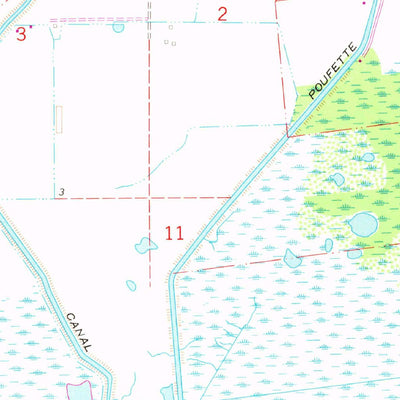 United States Geological Survey Delcambre, LA (1963, 24000-Scale) digital map