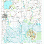 United States Geological Survey Delcambre, LA (1994, 24000-Scale) digital map