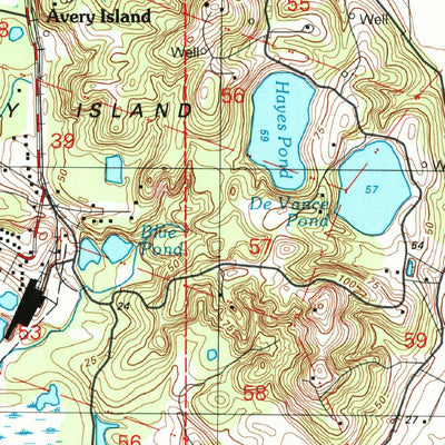 United States Geological Survey Delcambre, LA (1994, 24000-Scale) digital map