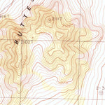 United States Geological Survey Delcer Buttes, NV (1984, 24000-Scale) digital map