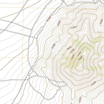United States Geological Survey Delcer Buttes, NV (2021, 24000-Scale) digital map
