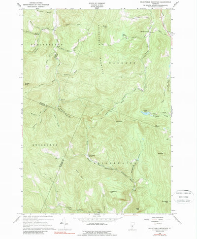 United States Geological Survey Delectable Mountain, VT (1966, 24000-Scale) digital map
