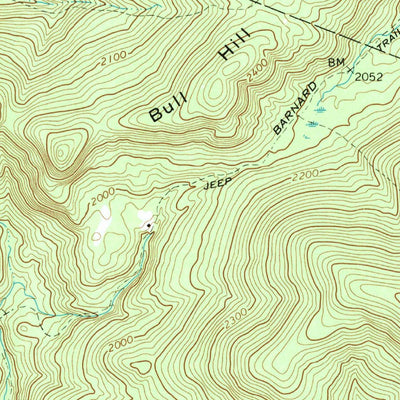United States Geological Survey Delectable Mountain, VT (1966, 24000-Scale) digital map