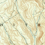 United States Geological Survey Delhi, NY (1909, 62500-Scale) digital map