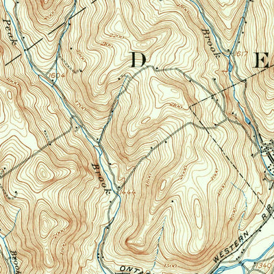 United States Geological Survey Delhi, NY (1909, 62500-Scale) digital map