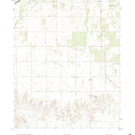 United States Geological Survey Delhi, OK (2022, 24000-Scale) digital map