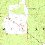 United States Geological Survey Delight, AR (1970, 24000-Scale) digital map