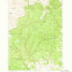 United States Geological Survey Delintment Lake, OR (1961, 62500-Scale) digital map