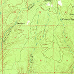 United States Geological Survey Delintment Lake, OR (1961, 62500-Scale) digital map