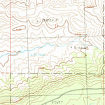United States Geological Survey Delintment Lake, OR (1990, 24000-Scale) digital map