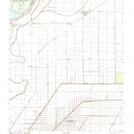 United States Geological Survey Dell, AR (1983, 24000-Scale) digital map