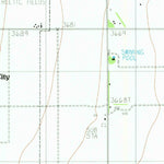 United States Geological Survey Dell City, TX (1984, 24000-Scale) digital map