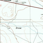 United States Geological Survey Dell City, TX (1985, 100000-Scale) digital map