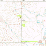 United States Geological Survey Dell Rapids NE, SD (1972, 24000-Scale) digital map