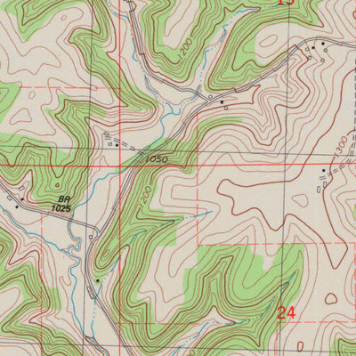 United States Geological Survey Dell, WI (1983, 24000-Scale) digital map