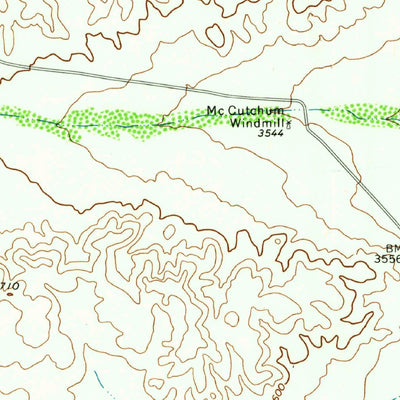 United States Geological Survey Dellahunt Draw East, TX (1973, 24000-Scale) digital map