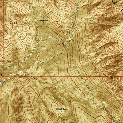 United States Geological Survey Delle, UT (1973, 24000-Scale) digital map