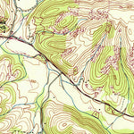 United States Geological Survey Dellrose, TN (1951, 24000-Scale) digital map