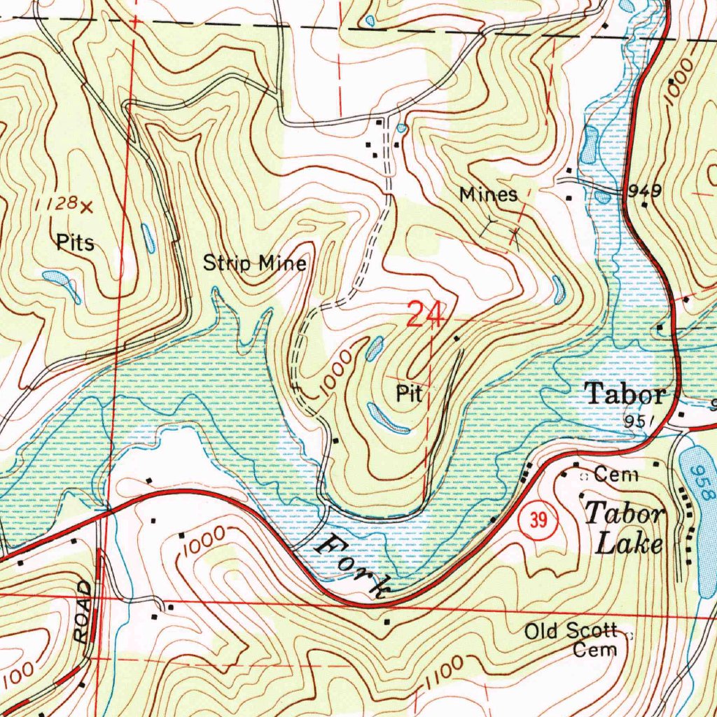 Dellroy, OH (1959, 24000-Scale) Map by United States Geological Survey ...