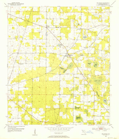 United States Geological Survey Dellwood, FL (1952, 24000-Scale) digital map