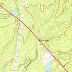 United States Geological Survey Dellwood, GA (1971, 24000-Scale) digital map