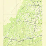 United States Geological Survey Dellwood, NC (1935, 24000-Scale) digital map