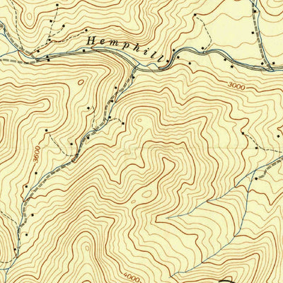 United States Geological Survey Dellwood, NC (1941, 24000-Scale) digital map