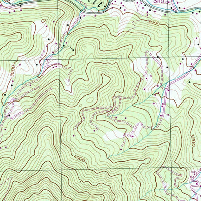 United States Geological Survey Dellwood, NC (1997, 24000-Scale) digital map