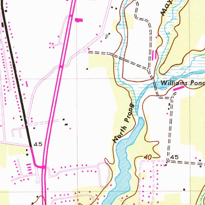 United States Geological Survey Delmar, MD-DE (1942, 24000-Scale) digital map