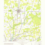 United States Geological Survey Delmar, MD-DE (1971, 24000-Scale) digital map