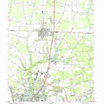 United States Geological Survey Delmar, MD-DE (1992, 24000-Scale) digital map
