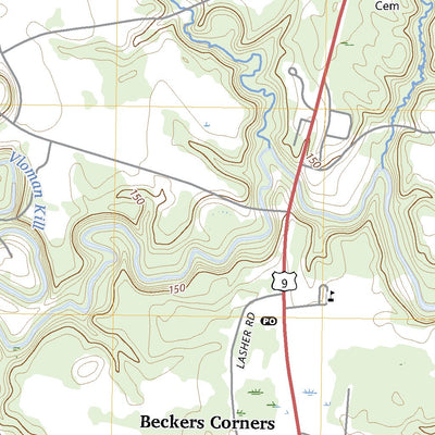 United States Geological Survey Delmar, NY (2023, 24000-Scale) digital map