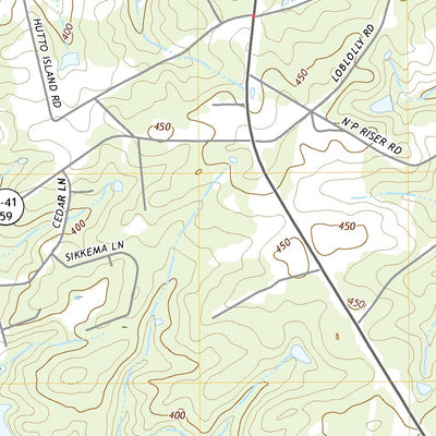 United States Geological Survey Delmar, SC (2020, 24000-Scale) digital map