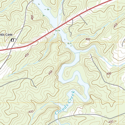 United States Geological Survey Delmar, SC (2020, 24000-Scale) digital map